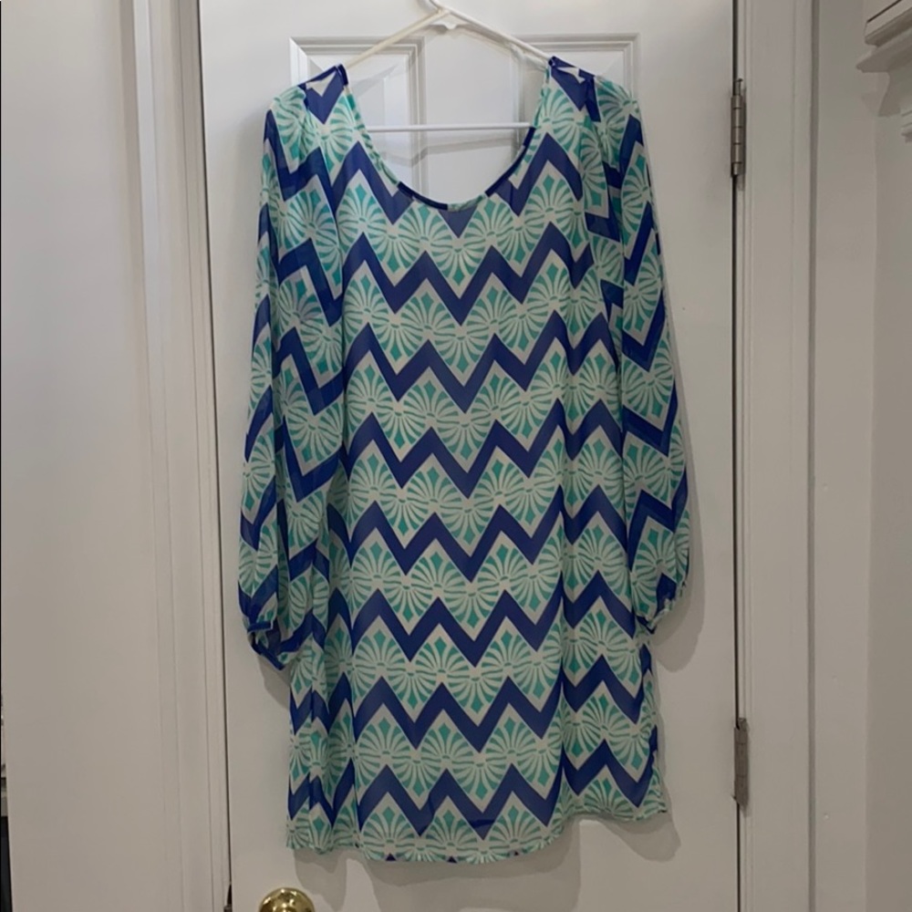 Long sleeve summer/spring mini dress